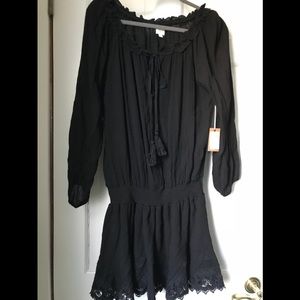 Sur Gypsy Black gauzey dress
